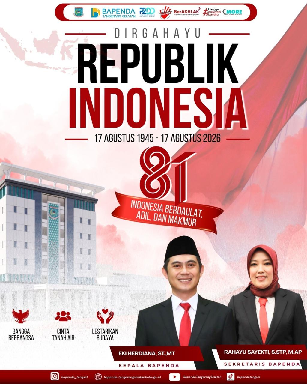 Bapenda HUT RI ke-81