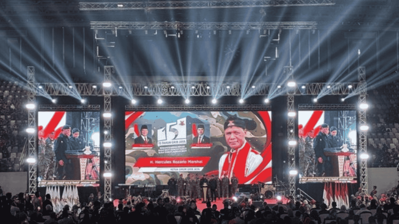 Hercules Bongkar Peran GRIB Antar Prabowo ke Istana: “Kami Petarung Sejak Awal”