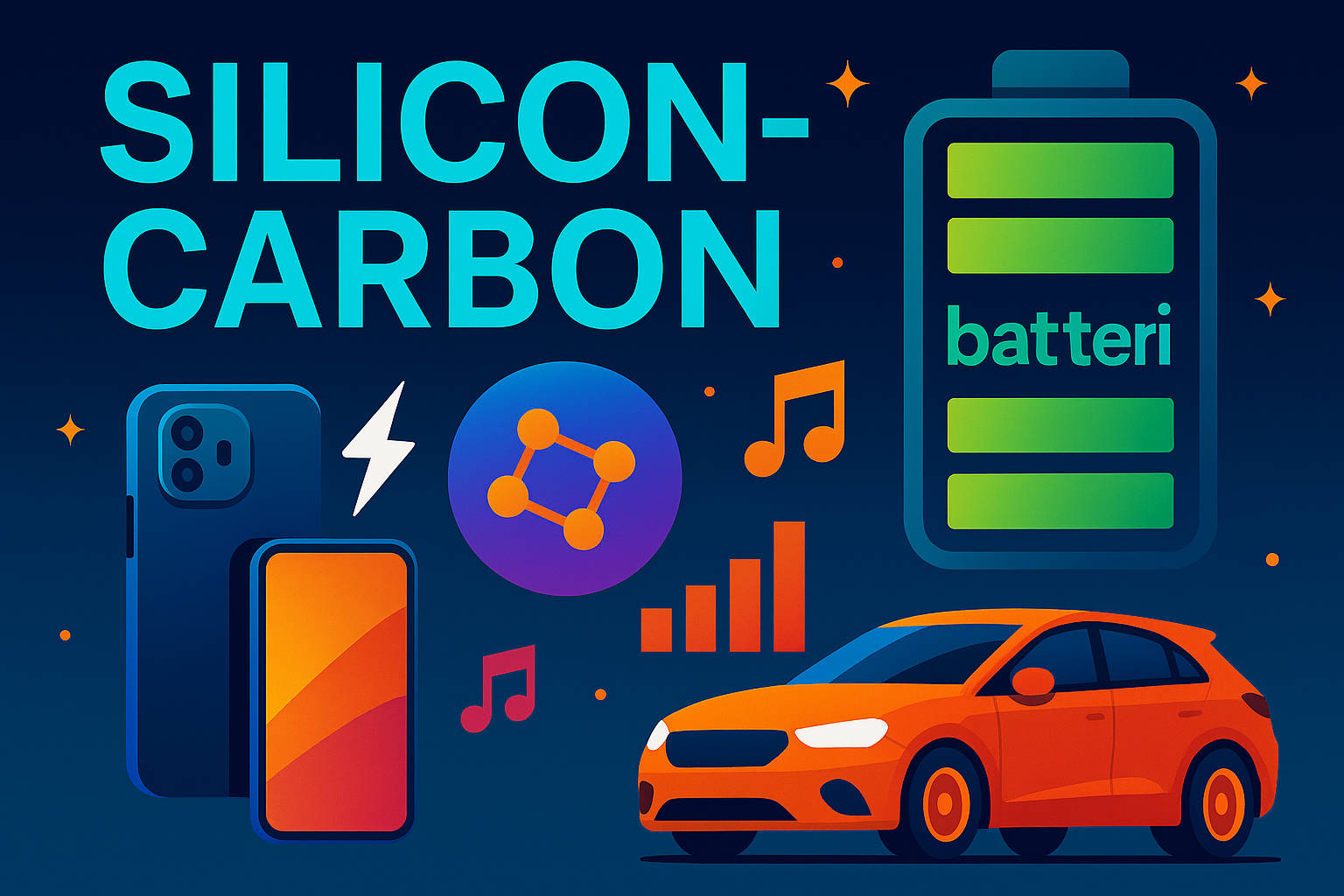 Baterai Silicon Carbon Siap Geser Lithium-Ion: Ponsel 6000 mAh Tipis, EV Lebih Jauh, Siapa Pemenangnya?