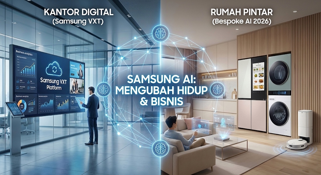 Rumah Hingga Kantor Dikuasai AI! Samsung VXT dan Bespoke 2026 Resmi Mengubah Cara Hidup dan Bisnis Digital Anda