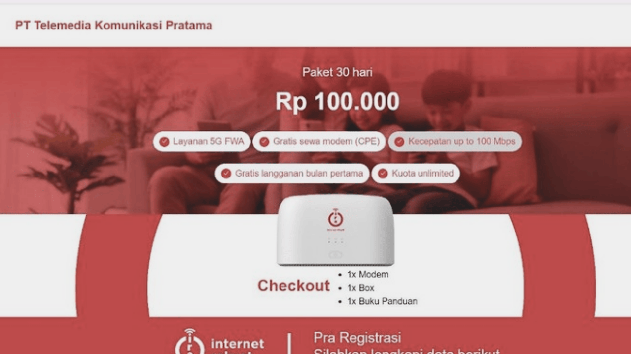WiFi 5G 100 Mbps Cuma Rp 100 Ribu, Begini Cara Daftar Internet Rakyat Lewat internetrakyat.id