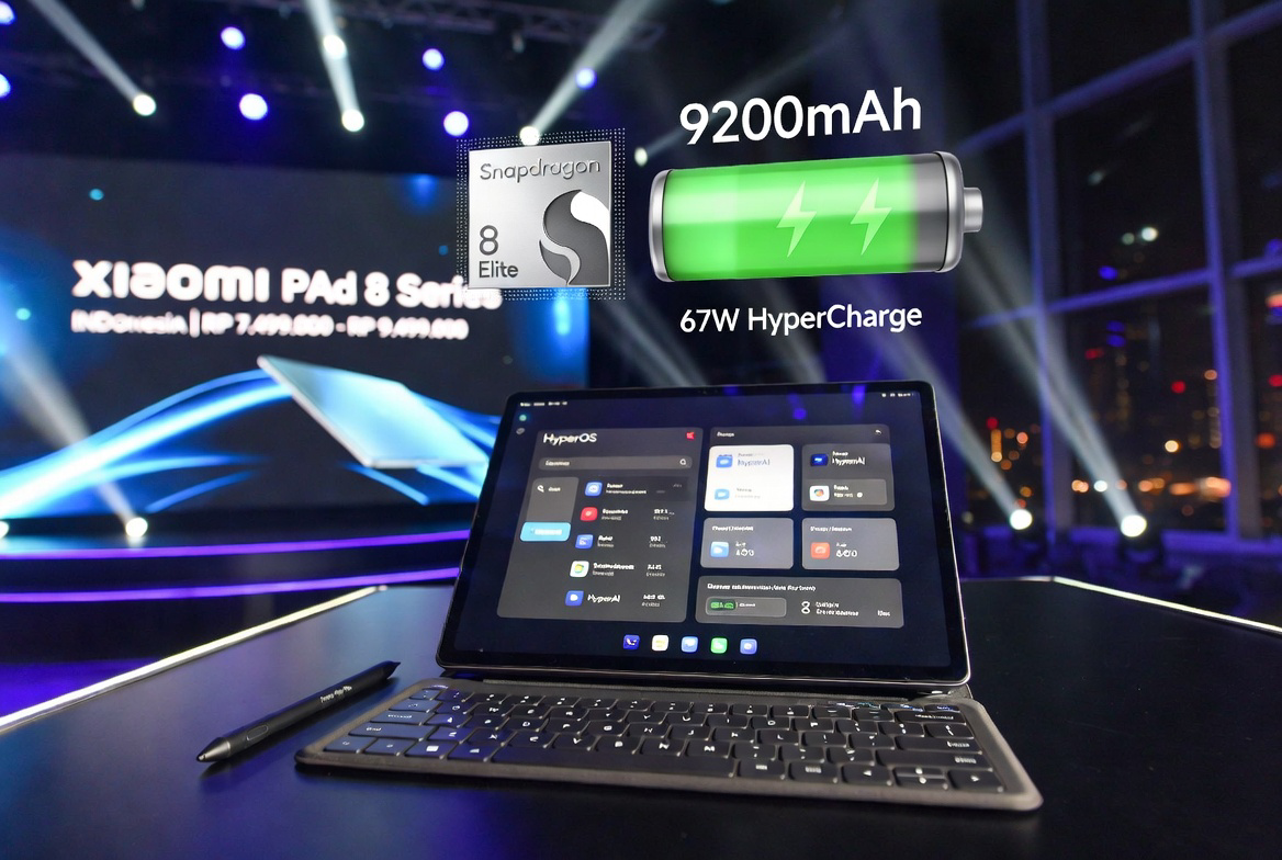 Hancurkan Dominasi iPad! Xiaomi Pad 8 Series Resmi di Indonesia: Spek Snapdragon 8 Elite Cuma 7 Jutaan Saja?
