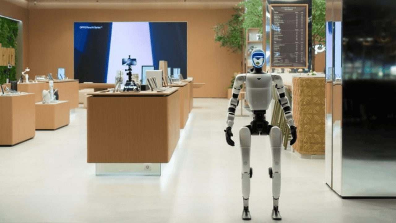 Oppo “Sulap” Flagship Store Jadi Tempat Nongkrong: Ada Robot AI Bisa Kung Fu sampai Corner 3D Printing!