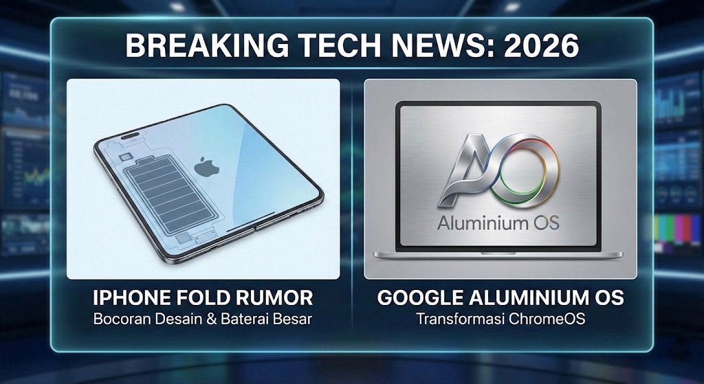 Apple dan Google Siapkan Langkah Strategis: Dari iPhone Lipat hingga Transformasi OS