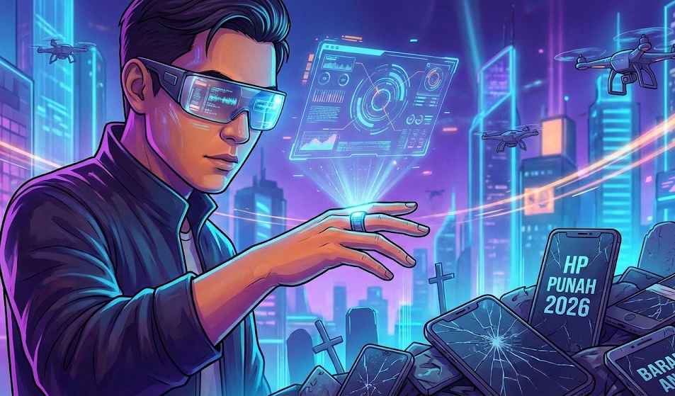 HP Resmi Punah! Rahasia Cincin 'Sakti' dan Kacamata AR 2026 Terbongkar: iPhone dan Android Kini Cuma Jadi Barang Antik?