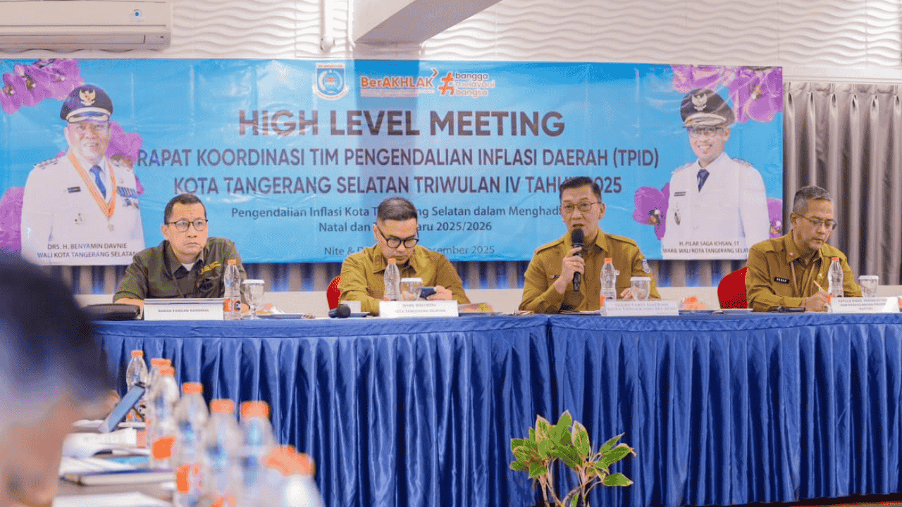 Siaga Inflasi Jelang Natal dan Tahun Baru, Pemkot Tangsel Kebut Strategi Jaga Harga Pangan