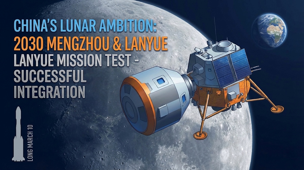 AS Terancam Kalah? China Sukses Uji Kapsul Misi Pendaratan Bulan 2030 Hari Ini!