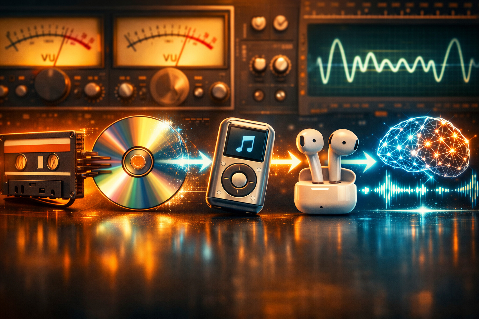 Dari MP3 hingga AI Neural Codec: Perang Format Audio yang Mengubah Cara Manusia Mendengar Dunia