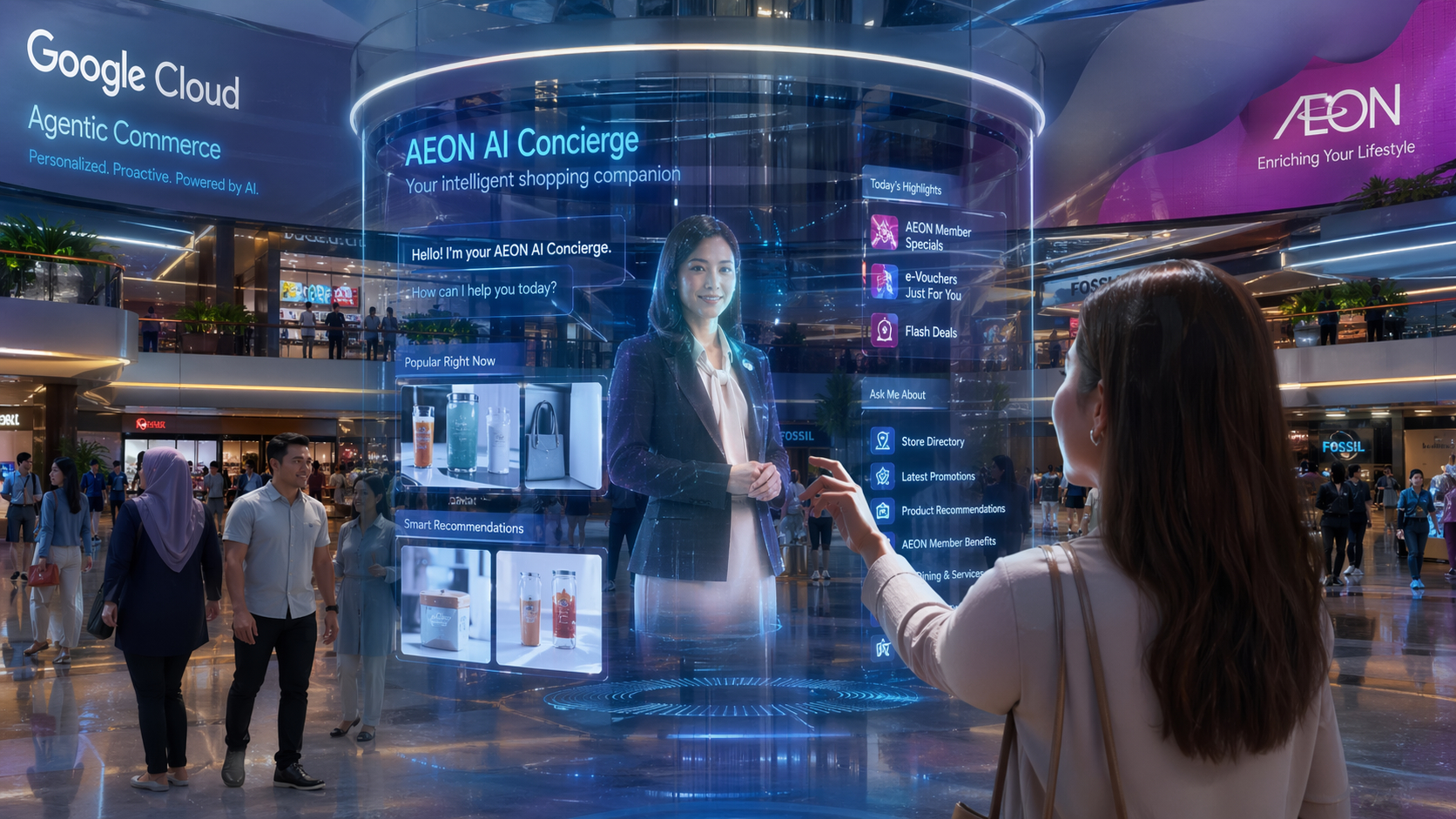 AEON360 Gandeng Google Cloud Bangun Ekosistem Belanja AI, Ancam Dominasi Retail Konvensional Asia Tenggara