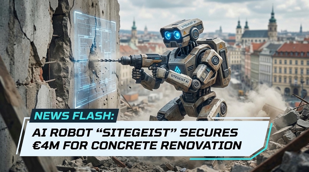 Tukang Bangunan Terancam? Robot AI Sitegeist Raup €4 Juta untuk Otomatisasi Renovasi Beton yang Rumit!