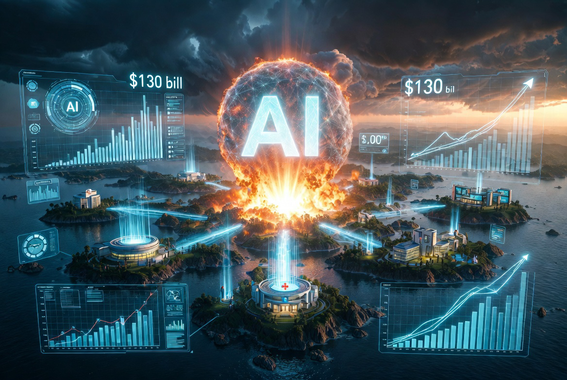 AI Jadi Mesin Baru Ekonomi Digital RI di AI Impact Summit 2026, Pasar Dikejar Menuju US$130 Miliar