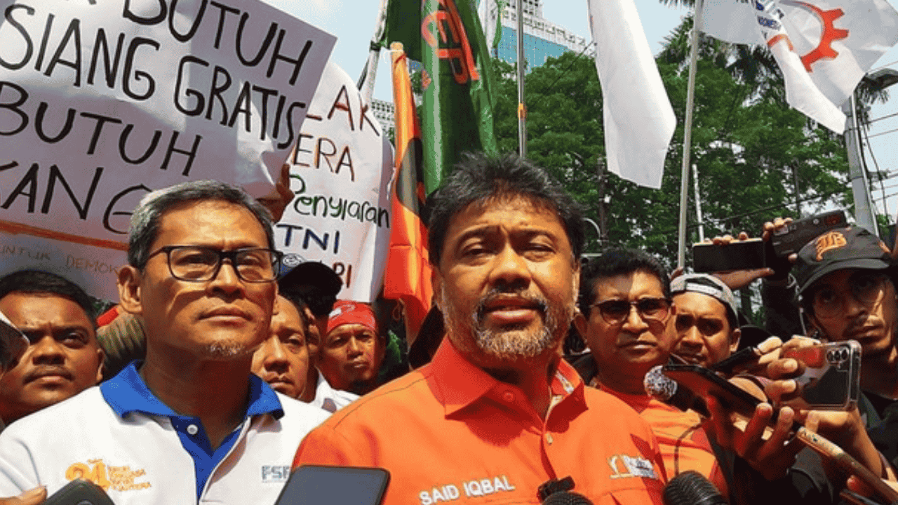 Rano Karno Ajak Buruh Duduk Bareng soal UMP Rp5,72 Juta, Said Iqbal: “Tetap Jadi (Demo Besok)”