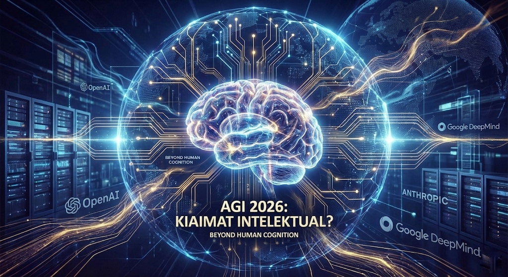 Kiamat Intelektual? Dunia Diambang AGI 2026: Saat AI Bukan Lagi Sekadar Chatbot Tapi Pengganti Otak Manusia!