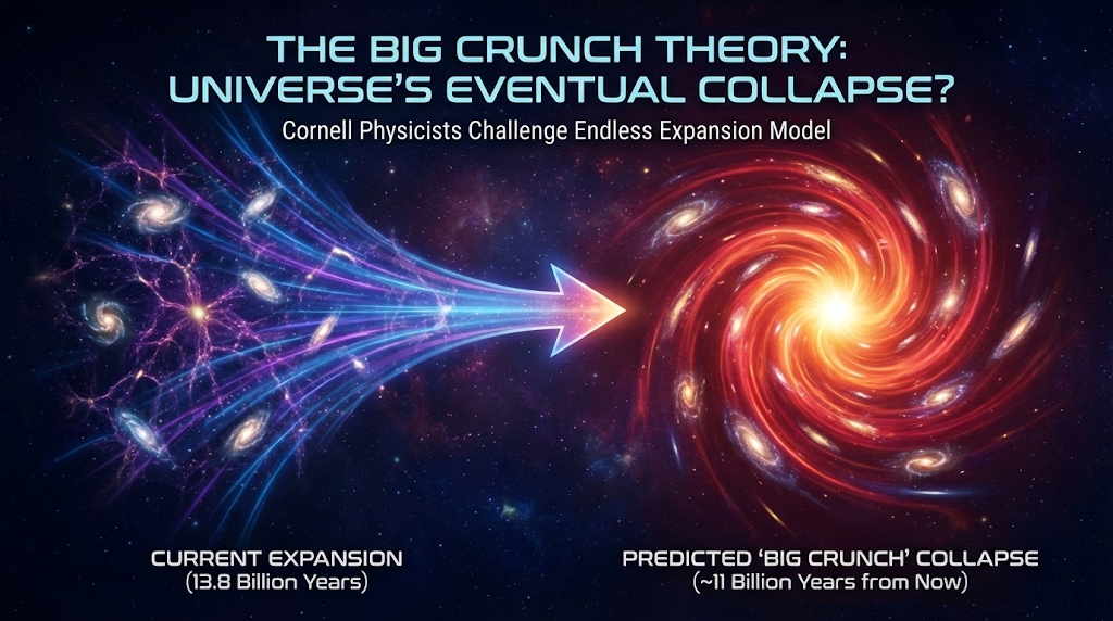 Kiamat Dipercepat? Fisikawan Cornell Prediksi Alam Semesta Mulai Menyusut 11 Miliar Tahun Lagi!