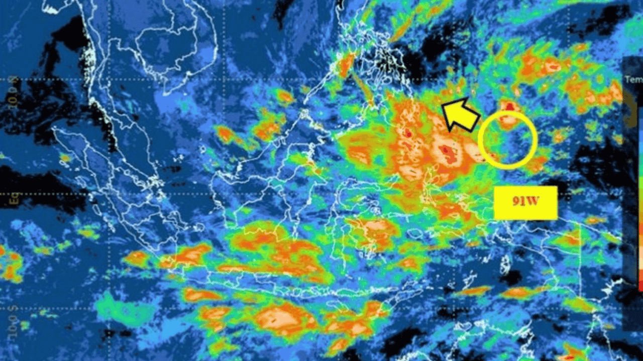 BMKG: Bibit Siklon 91S Resmi Jadi Siklon Luana, Gelombang 4-6 Meter Reda di NTB tapi Angin Kencang Mengintai Jateng Sela