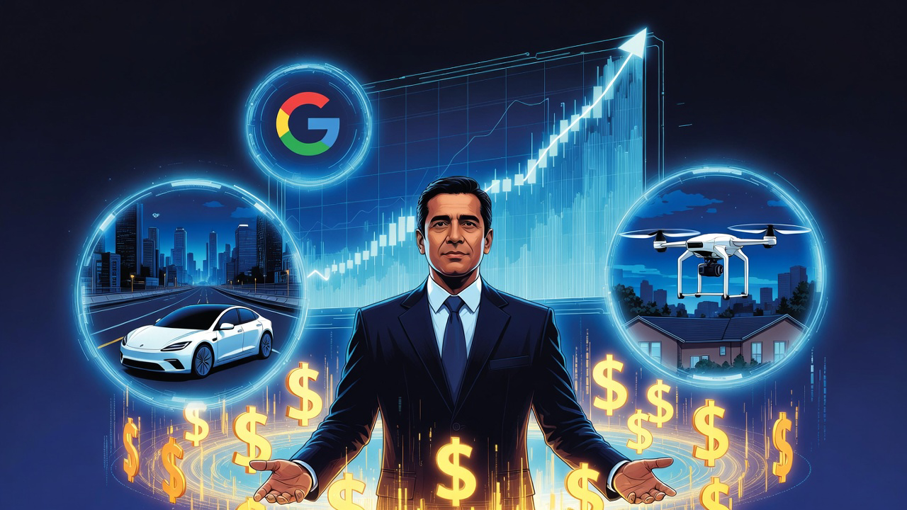 Gaji Bos Google Rp 11,3 Triliun! Sundar Pichai Diguyur Saham Waymo & Wing Jika Capai Target