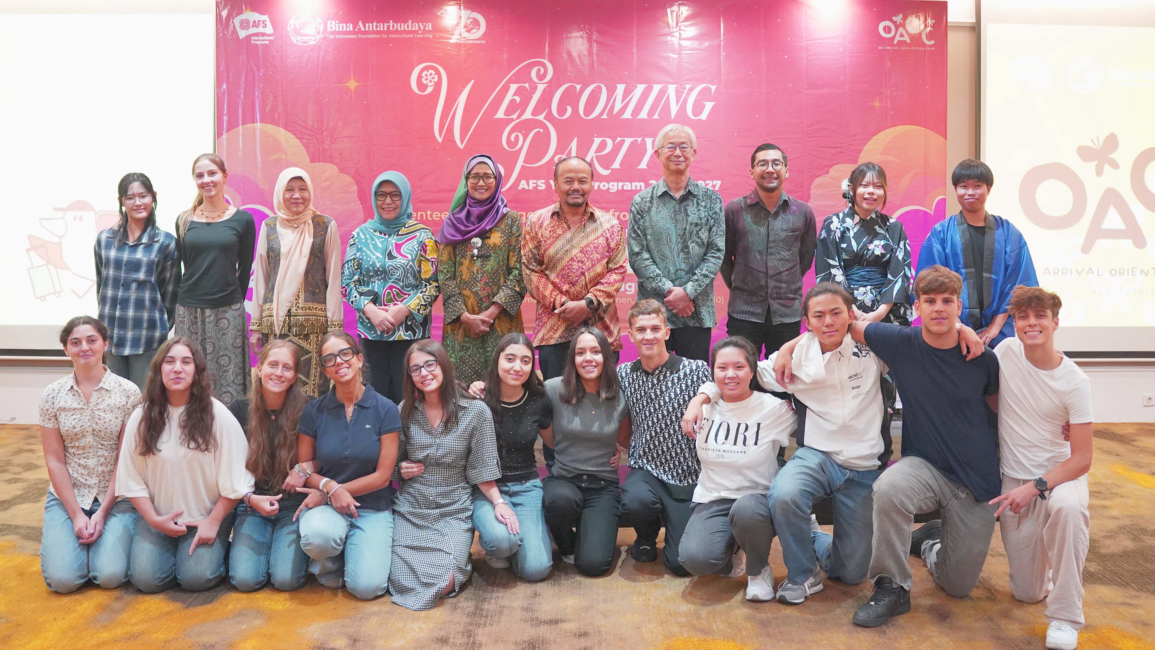 17 Pelajar dari Eropa dan Asia Mulai Tinggal di Indonesia, AFS Buka Jembatan Diplomasi Antarbudaya Lewat Keluarga Angkat