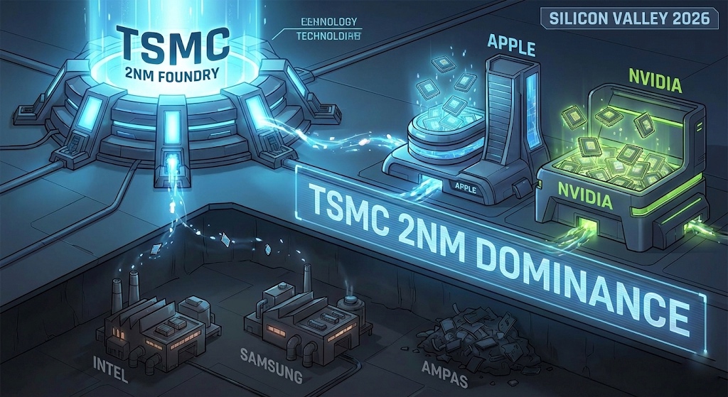 Kiamat Kompetitor! TSMC Produksi Massal 2nm: Apple-NVIDIA Borong Stok, Intel-Samsung Cuma Kebagian 'Ampas'!