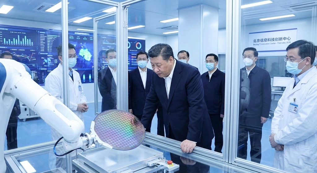 Xi Jinping Langsung Inspeksi Pusat Inovasi IT Beijing: Sinyal Keras China akan Kuasai Teknologi Tinggi 2026