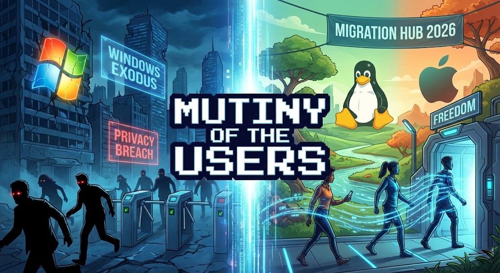 Windows Resmi Ditinggalkan! Jutaan Pengguna PC Kompak 'Migrasi' Massal, Inilah Skandal yang Bikin Microsoft Kehilangan!