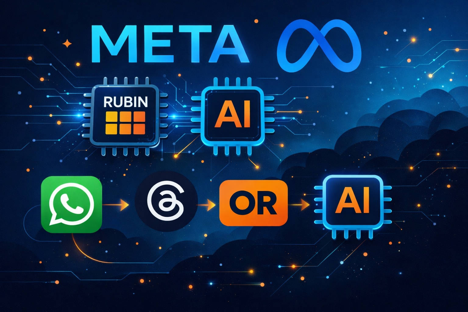 Meta Gandeng Nvidia untuk Bangun Superkomputer AI WhatsApp dan Threads: Investasi Capai US$135 Miliar