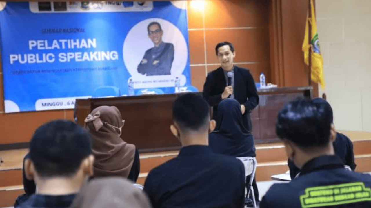 Gratis dan Terbuka untuk Umum, DPAD Kota Tangerang Ajak Warga Asah Public Speaking hingga Percaya Diri