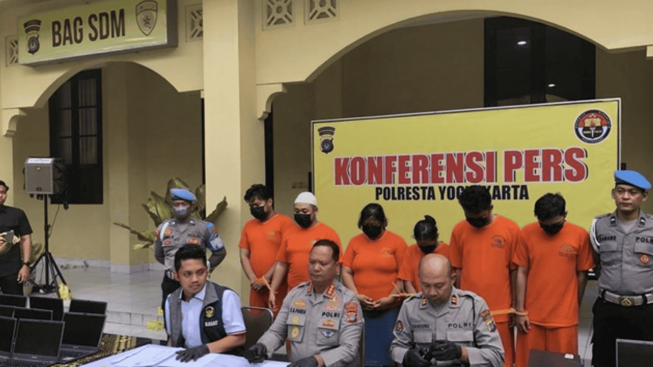 Terungkap! Markas Scam Internasional di Sleman Punya 200 Pegawai, Gaji Bisa Tembus Rp8,5 Juta