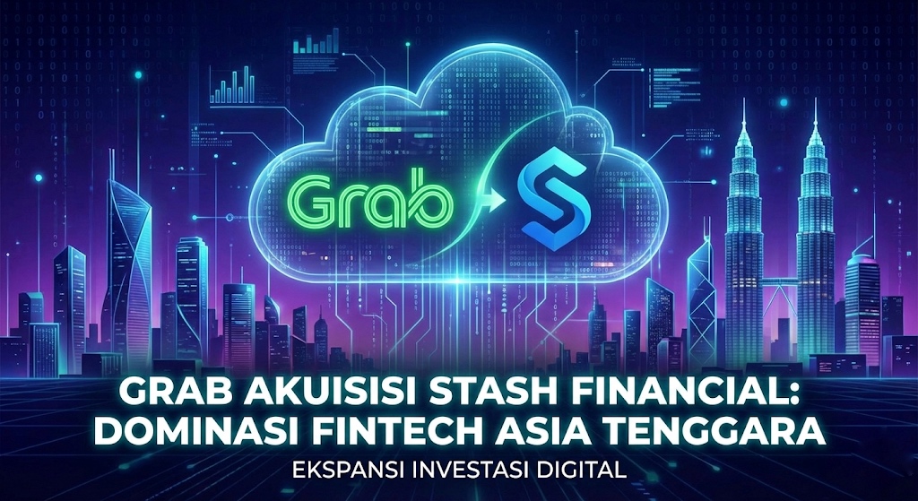 Grab Caplok Penuh Stash Financial: Manuver Agresif Dominasi Raksasa Fintech Asia Tenggara di Pasar Investasi Digital