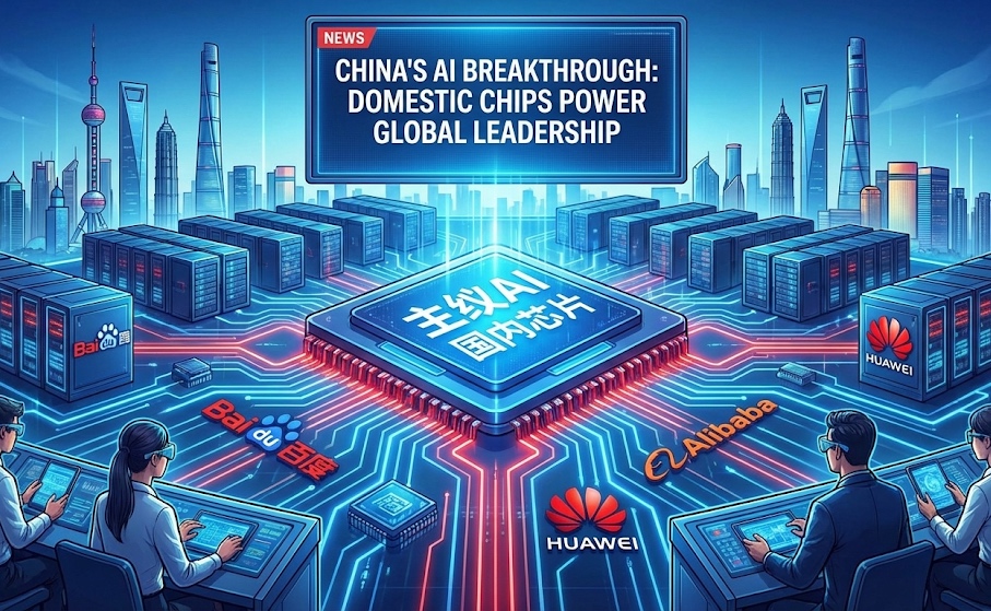 Kiamat Chip Gagal? AI China Kini Mandiri dengan Arsitektur Domestik dan Model Multimodal Tercanggih Dunia!