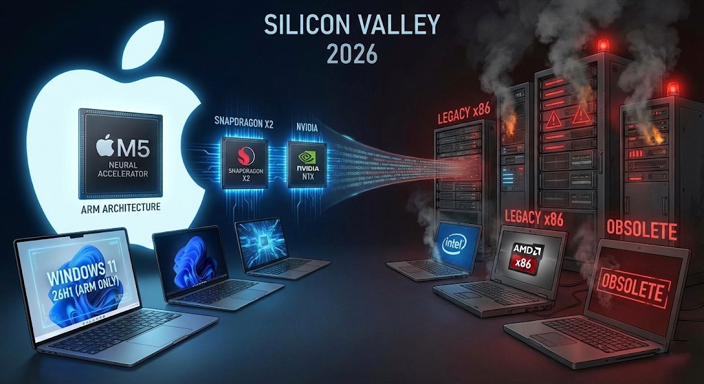 Intel & AMD Terdesak! Apple M5 Resmi Pimpin Revolusi ARM 2026 yang Bikin PC x86 Jadi Barang Antik!