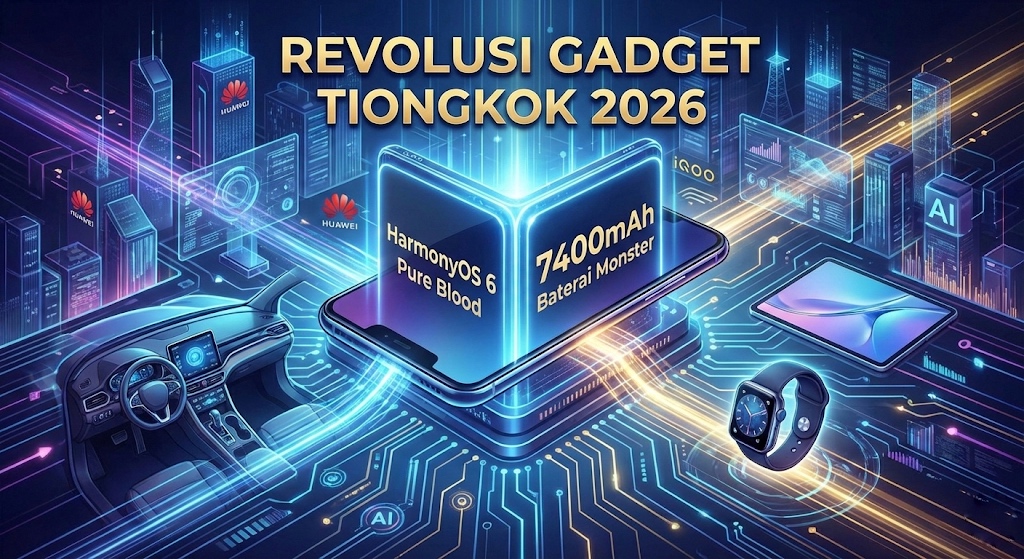 Revolusi Gadget Tiongkok 2026: HarmonyOS 6 dan HP Baterai Monster Resmi Menggebrak Pasar