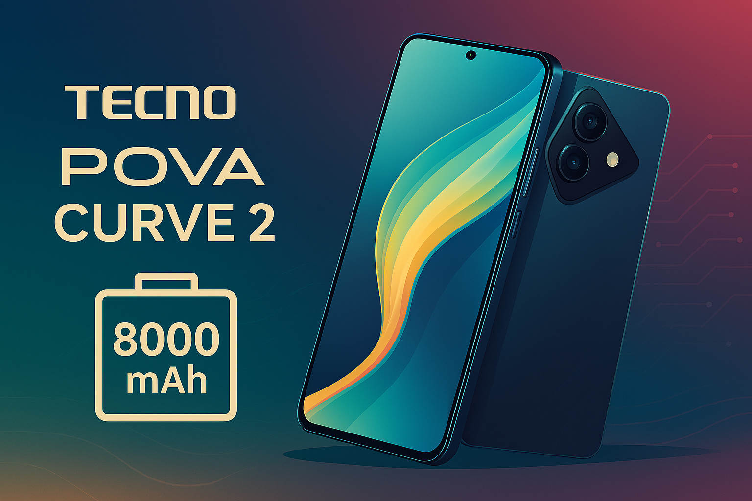 Tecno Pova Curve 2 5G Resmi Dirilis di Indonesia, Baterai 8000 mAh dan Layar Lengkung Jadi Andalan