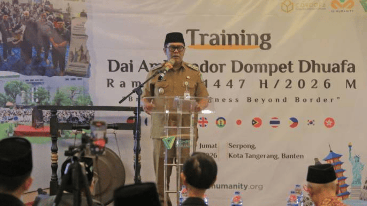Lepas 20 Dai Ambassador, Maryono Tekankan Peran Dakwah Humanis di Panggung Global