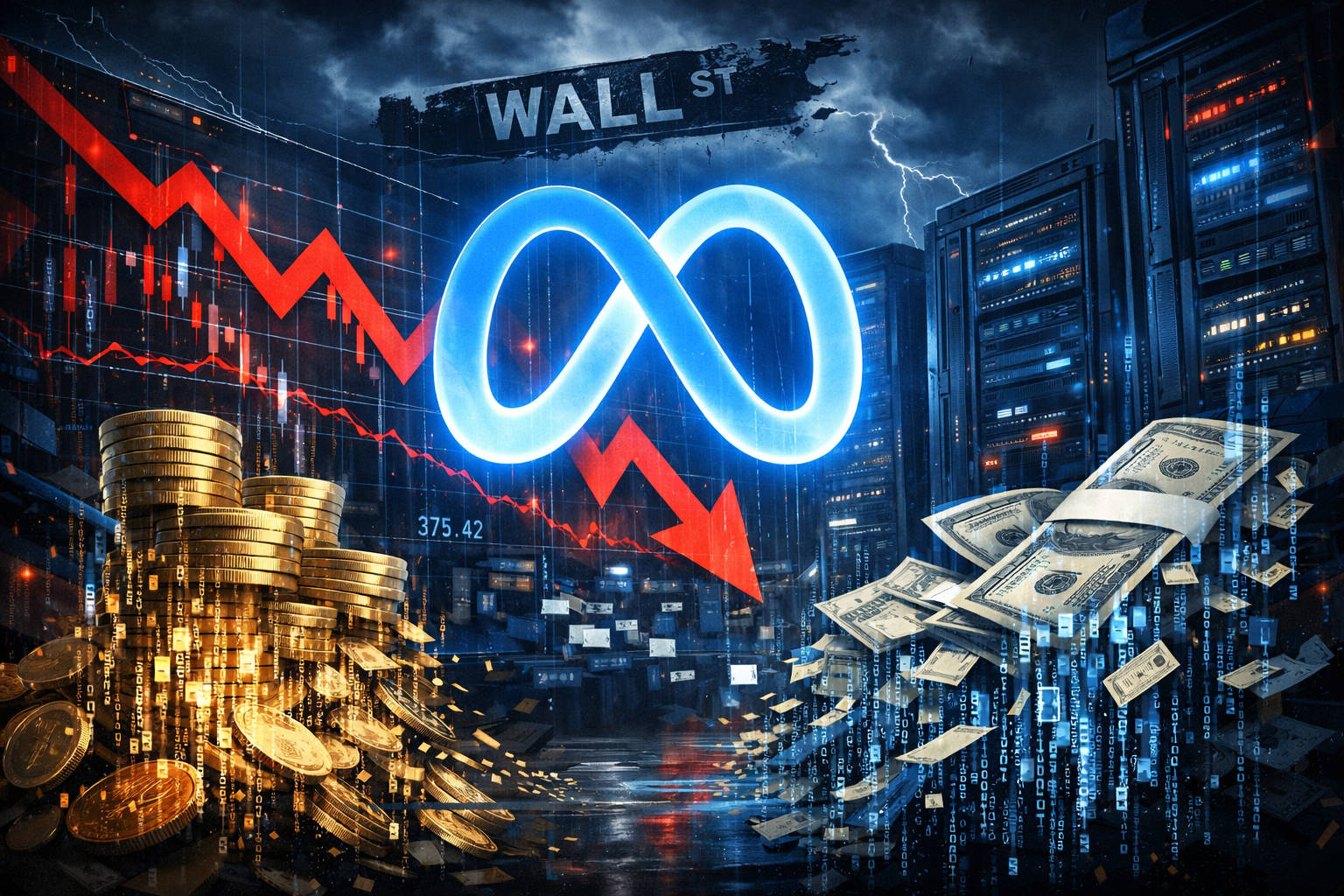 Alarm Merah Wall Street: Arete Turunkan Saham Meta, Banjir Belanja AI Rp 2.200 T Ancam Margin