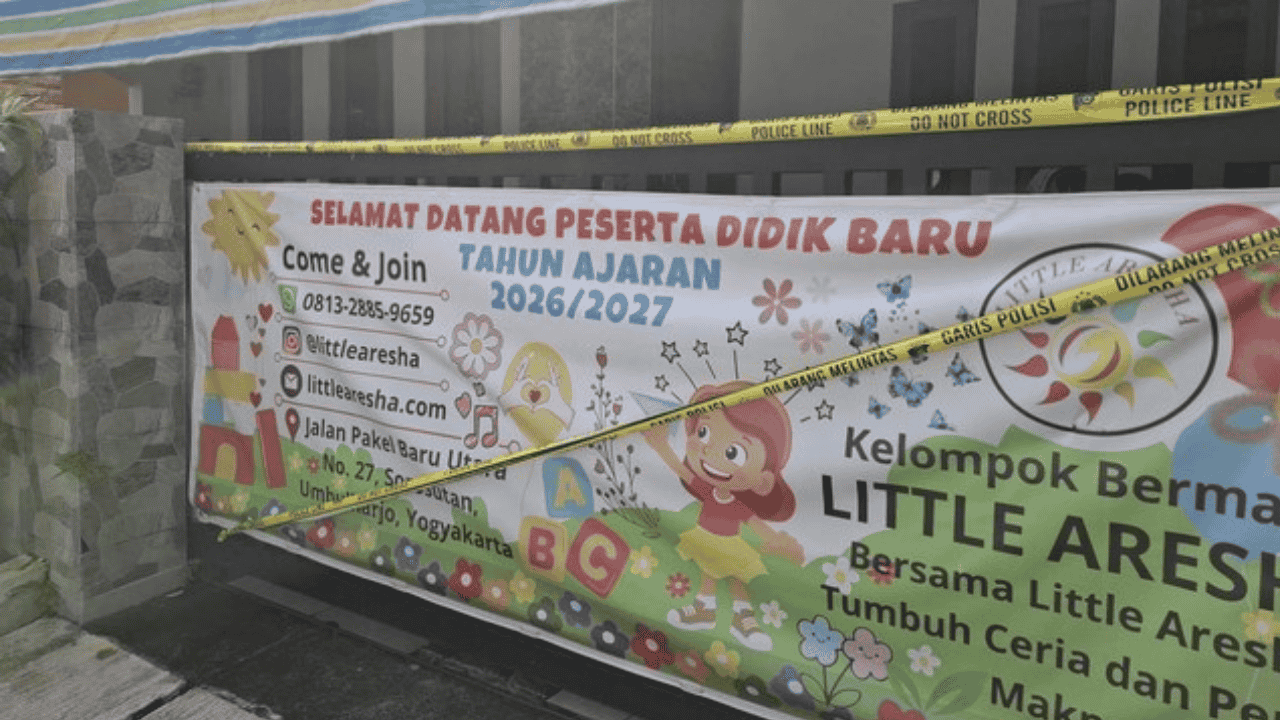 Terbongkar! Daycare di Yogyakarta Digerebek Polisi, Dugaan Penganiayaan Anak Bikin Orang Tua Geger
